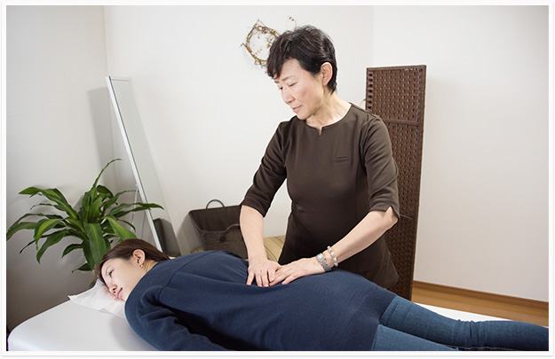 根本原因の歪みをとっていくので身体本来の緩み、スッキリ感を感じることができます。
